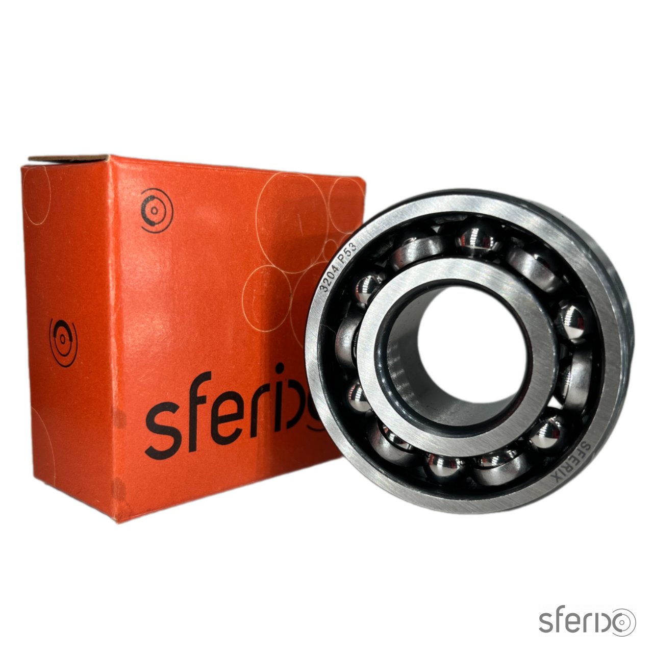 Радиально-упорный двухрядный подшипник 3204 P53 SFERIX - Сферикс - фото -  1
